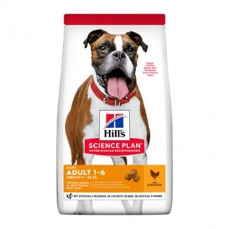 HILL'S SCIENCE PLAN CANE ADULT MEDIUM LIGHT POLLO DA 2,5 KG