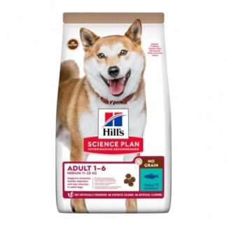 HILL'S SCIENCE PLAN CANE ADULT MEDIUM NO GRAIN AL TONNO DA 2,5 KG