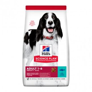 HILL'S SCIENCE PLAN CANE ADULT MEDIUM TONNO E RISO DA 2,5 KG