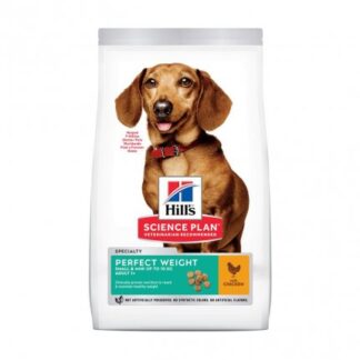 HILL'S SCIENCE PLAN CANE ADULT SMALL & MINI PERFECT WEIGHT AL POLLO DA 1,5 KG