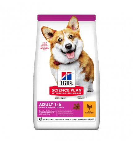 HILL'S SCIENCE PLAN CANE ADULT SMALL & MINI POLLO DA 1,5 KG