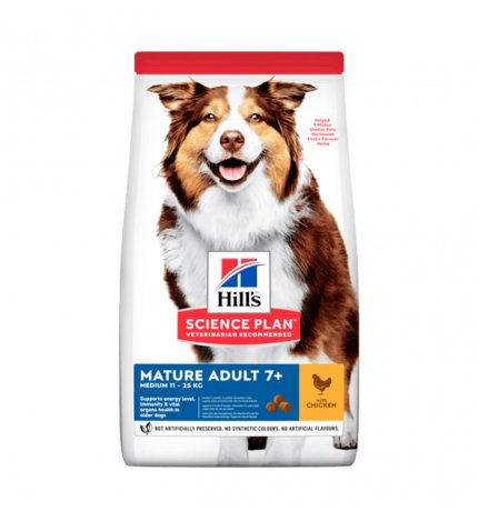 HILL'S SCIENCE PLAN CANE MATURE MEDIUM AL POLLO DA 2,5 KG