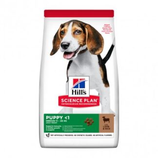 HILL'S SCIENCE PLAN CANE PUPPY MEDIUM AGNELLO E RISO DA 2,5 KG