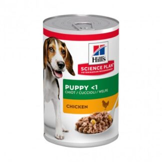 HILL'S SCIENCE PLAN CANE PUPPY MEDIUM AL POLLO DA 370 GR IN LATTINA
