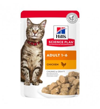 HILL'S SCIENCE PLAN GATTO ADULT AL POLLO DA 85 GR IN BUSTA