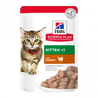 HILL'S SCIENCE PLAN GATTO KITTEN AL TACCHINO DA 85 GR IN BUSTA