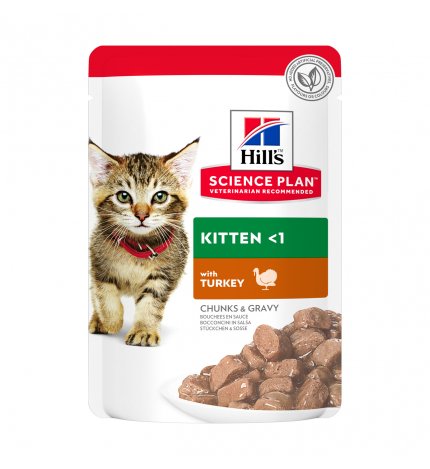 HILL'S SCIENCE PLAN GATTO KITTEN AL TACCHINO DA 85 GR IN BUSTA