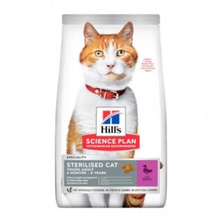 HILL'S SCIENCE PLAN GATTO YOUNG ADULT STERILIZZATO ALL' ANATRA DA 300 GR