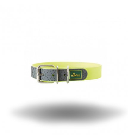Hunter cane collare convenience 40 cm neon giallo