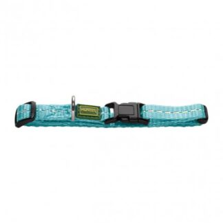 Hunter cane collare tripoli basic riflettente taglia xxsmall celeste