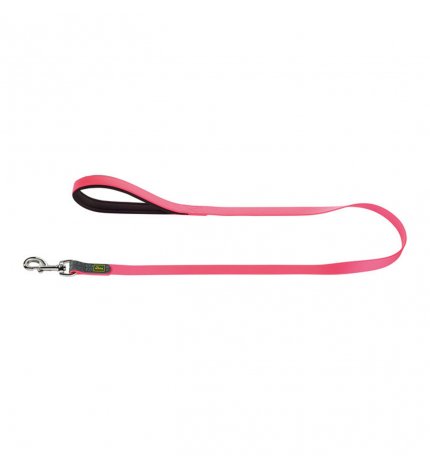 Hunter cane guinzaglio convenience 20 / 120 cm neon rosa