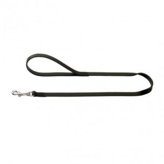 Hunter cane guinzaglio ecco sport 20 / 100 nero in pelle