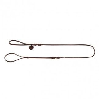 Hunter cane guinzaglio show solid education mis 11/180 colore marrone scuro