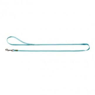 Hunter cane guinzaglio tripoli in nylon 15 / 110 riflettente azzurro chiaro