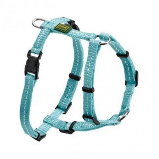 HUNTER CANE PETTORINA TRIPOLI IN NYLON S RIFLETTENTE AZZURRO CHIARO