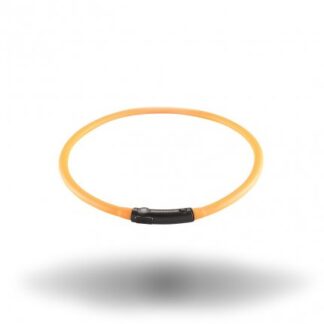 Hunter collare luminoso yukon arancio 20 - 70 cm