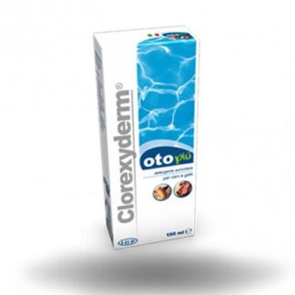 ICF CANE E GATTO CLOREXYDERM OTO PIU' DETERGENTE AURICOLARE DA 150 ML