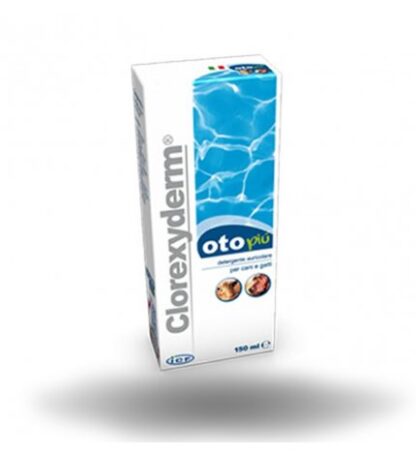 ICF CANE E GATTO CLOREXYDERM OTO PIU' DETERGENTE AURICOLARE DA 150 ML