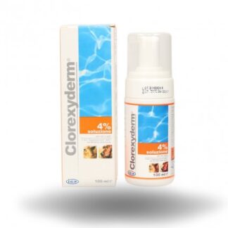 ICF CANE E GATTO CLOREXYDERM SOLUZIONE 4% DA 100 ML