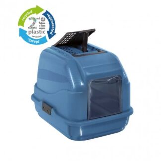 IMAC GATTO LETTIERA EASY CAT II LIFE PLASTIC BLUE