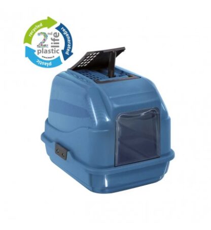 IMAC GATTO LETTIERA EASY CAT II LIFE PLASTIC BLUE