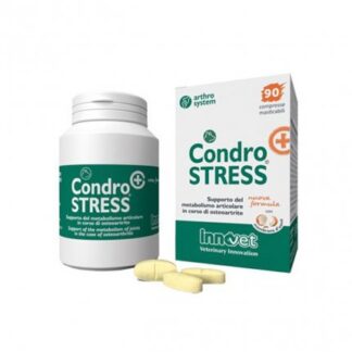 INNOVET CANE CONDROSTRESS + 90 CON MEMBRANA D'UOVO COMPRESSE MASTICABILI