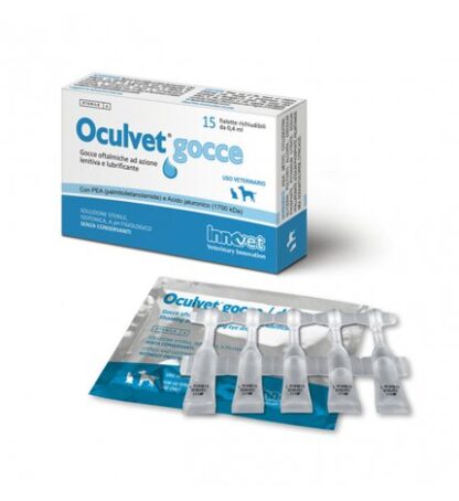 INNOVET CANE E GATTO OCULVET GOCCE 15 FIALETTE RICHIUDIBILI DA 0,4 ML