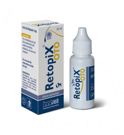 INNOVET CANE E GATTO RETOPIX OTO FLACONE CON CONTAGOCCE DA 15 ML