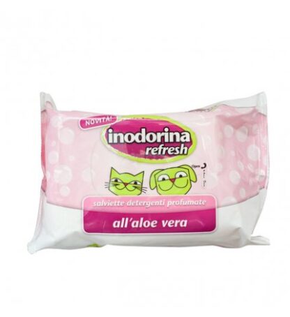 INODORINA SALVIETTE ALOE VERA 40PZ
