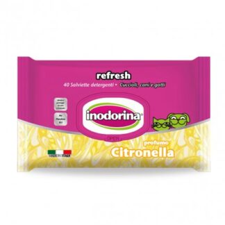 INODORINA SALVIETTE CITRONELLA 40PZ