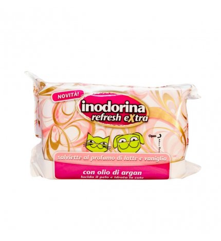 INODORINA SALVIETTE LATTE 40PZ
