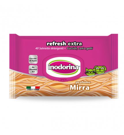 INODORINA SALVIETTE MIRRA 40PZ