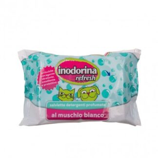 INODORINA SALVIETTE MUSCHIO BIANCO 40PZ