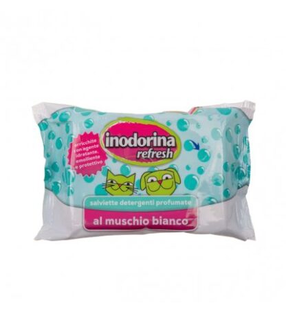 INODORINA SALVIETTE MUSCHIO BIANCO 40PZ