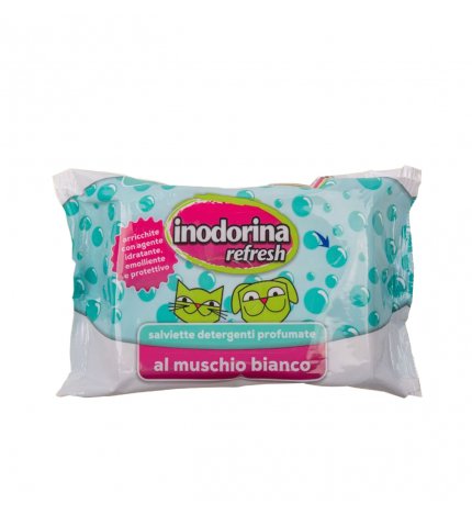 INODORINA SALVIETTE MUSCHIO BIANCO 40PZ