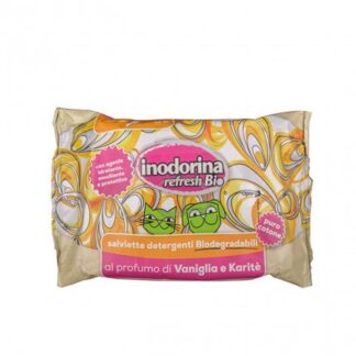 INODORINA SALVIETTE VANIGLIA E KARITE' 30PZ