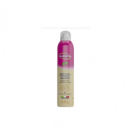 INODORINA SHAMPOO MOUSSE LATTE E VANIGLIA 300ML