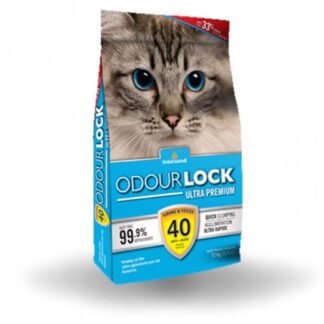 INTERSAND GATTO LETTIERA AGGLOMERANTE ODOURLOCK DA 12 KG