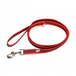 Julius cane guinzaglio k9 super grip 1,4 x 120 cm fino a 30 kg rosso