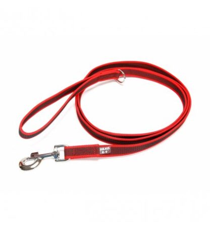 Julius cane guinzaglio k9 super grip 1,4 x 120 cm fino a 30 kg rosso