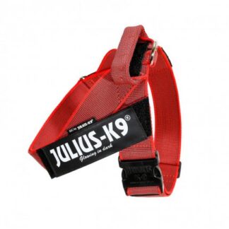 Julius cane pettorina julius - k9 belt harness misura 3 84 - 113 cm rosso