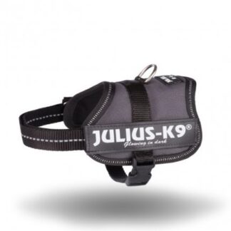 Julius pettorina julius-k9 mini 49 - 67 cm nero grigio