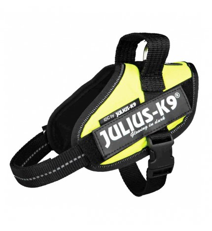 Julius pettorina julius-k9 mini mini 40 - 53 cm nero giallo