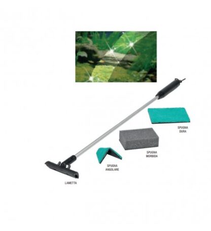 Kit pulizia vetro 4 in 1