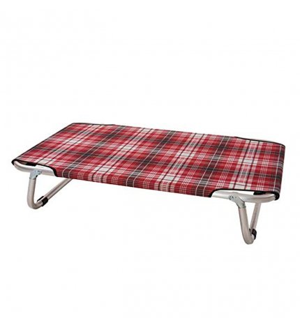Leopet cane brandina fissa scozzese rosso mis. 35 x 50 cm