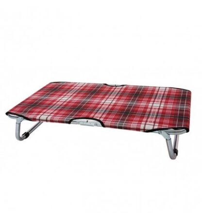 Leopet cane brandina pieghevole scozzese rosso mis. 60 x 100 cm