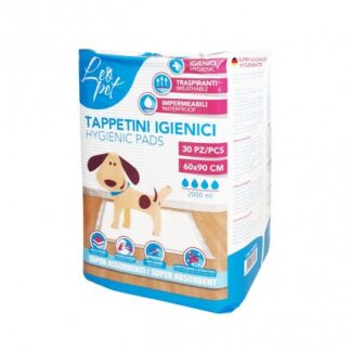 LEOPET CANE TAPPETINO TRAVERSINA ASSORBENTE 60 x 90 CM DA 30 PEZZI