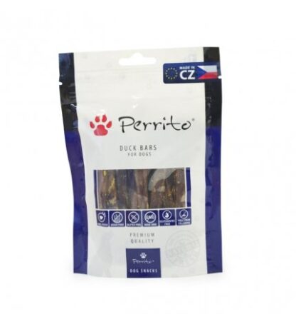 Leopet perrito cane snack barrette di anatra da 100 gr