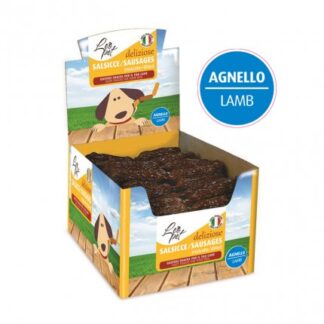 Leopet snack cane salsicce essiccate agnello
