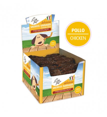 Leopet snack cane salsicce essiccate pollo